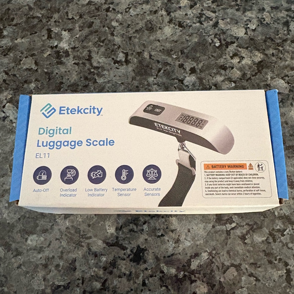 New Etekcity Digital Luggage Scale